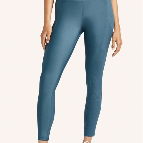 PELOTON Pocket Blue Legging Size Small - New With Tags - Picture 3 of 4